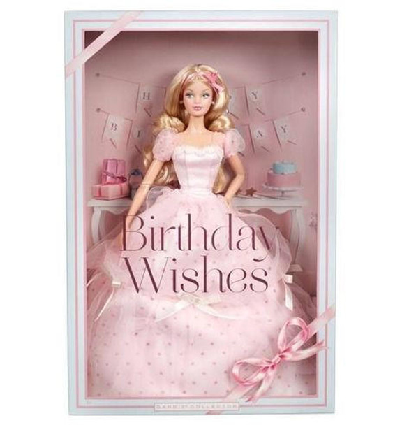 Barbie Birthday Wishes Barbie Doll 2012 Pink Label Pink Polka Dots Dress X9189