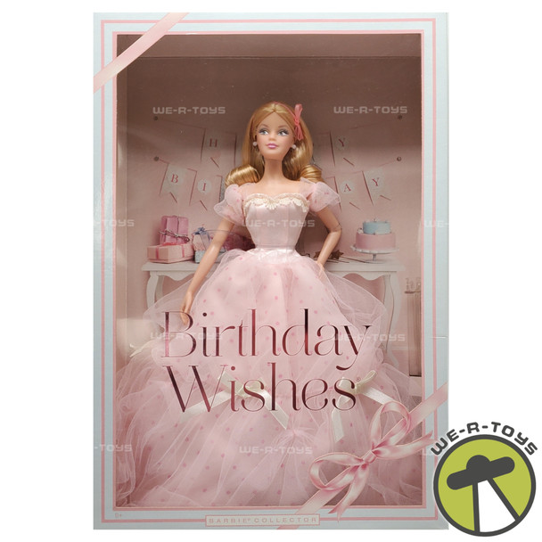Birthday Wishes Barbie Doll 2012 Mattel Pink Label X9189