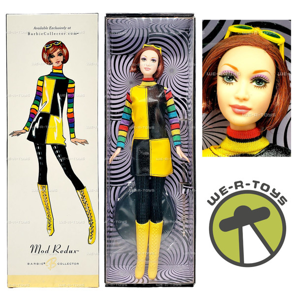 Mod Redux Barbie Doll Gold Label Barbie Fan Club Exclusive 2004 Mattel C6262