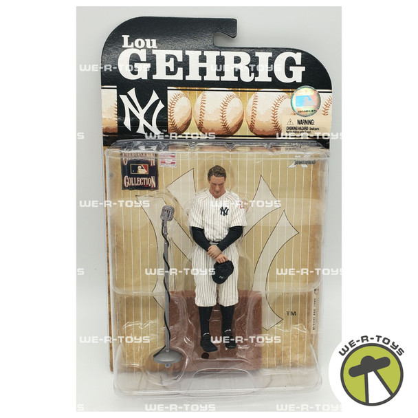 MLB Cooperstown Collection Lou Gehrig Figure 2009 McFarlane Toys #71382