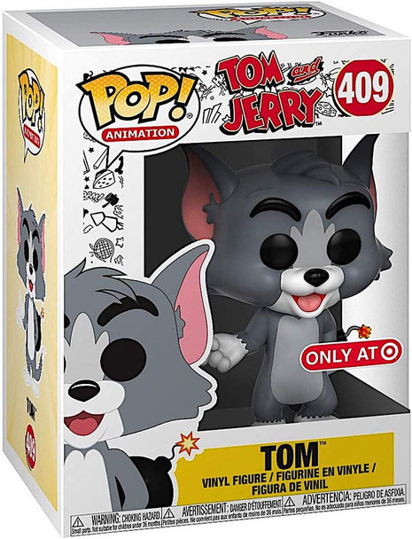 Tom and Jerry Funko Pop! Animation Tom and Jerry 409 Tom with Bomb Target Exclusive Figure