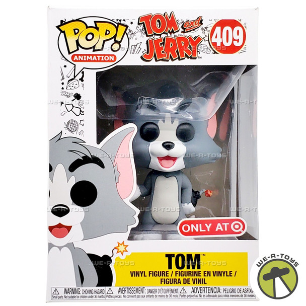Funko POP Animation Tom and Jerry Tom with Bomb 409 Vinyl Figure
