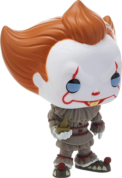 IT Funko Pop! Movies IT 472 Pennywise with Boat Vinyl Figure