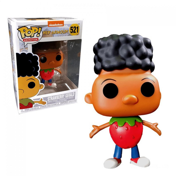 Funko Pop! Animation Hey Arnold! 521 Strawberry Gerald Exclusive Vinyl Figure