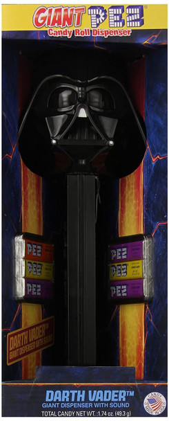 Star Wars Giant PEZ Star Wars Darth Vader Candy Roll Dispenser with Sound 2014