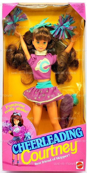 Cheerleading Courtney Barbie Doll 1992 Mattel 3933