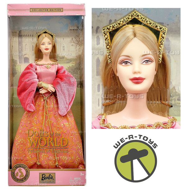 Barbie Princess of England Dolls of the World Doll 2003 Mattel B3459
