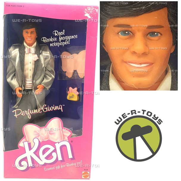 Barbie Perfume Giving Ken Mattel 1987 No#. 4554