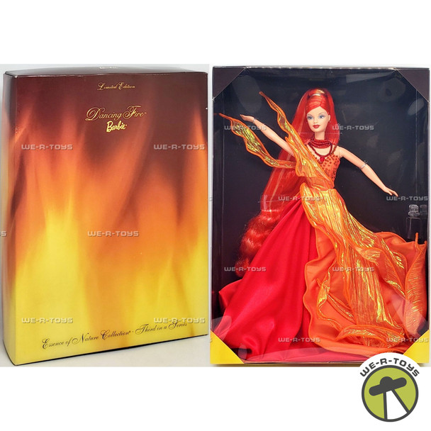 Dancing Fire Barbie Doll Essence of Nature Collection 1999 Mattel 26327