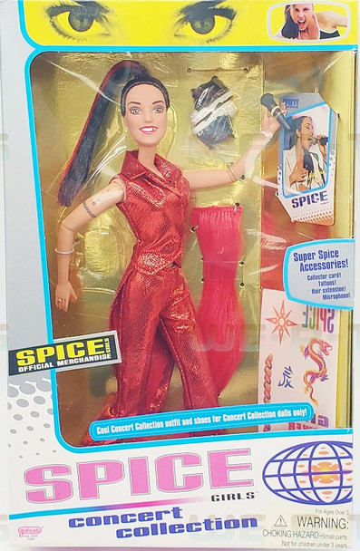 Spice Girls Concert Collection Mel C Sporty Spice Doll 1998 Galoob 23544