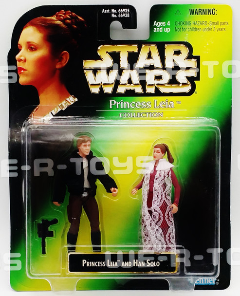 Star Wars Princess Leia Collection Princess Leia and Han Solo Figures 1997 NRFP