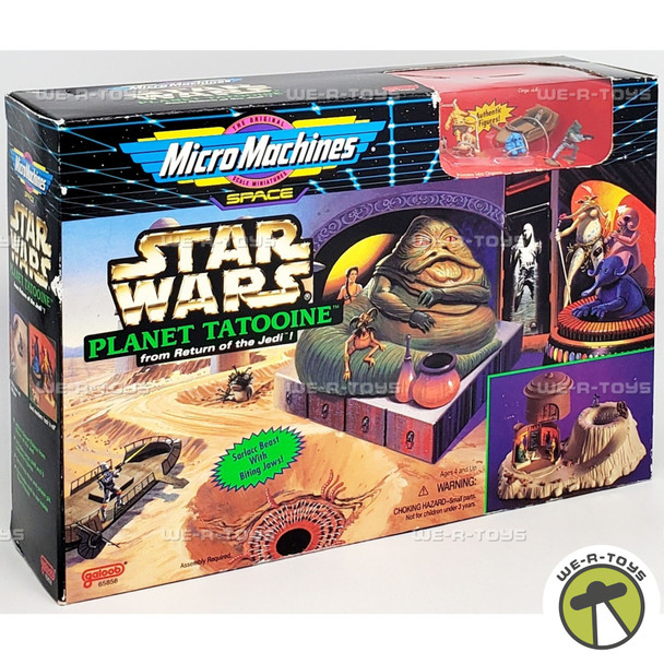 Star Wars Micro Machines Planet Tatooine Set Galoob 1996 No. 65858 NRFB
