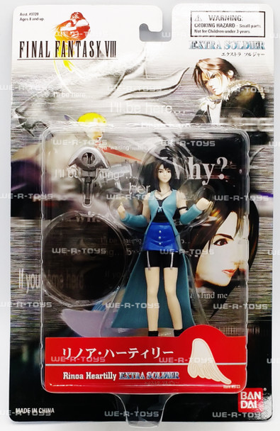 Final Fantasy VIII Rinoa Heartilly Action Figure Extra Soldier Bandai 1999 NRFP