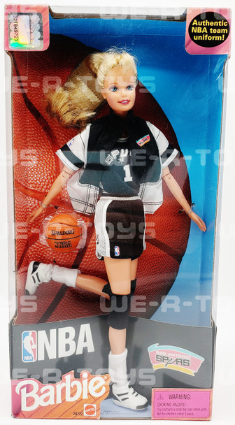 Barbie NBA San Antonio Spurs 1998 Mattel No. 20722 NRFB