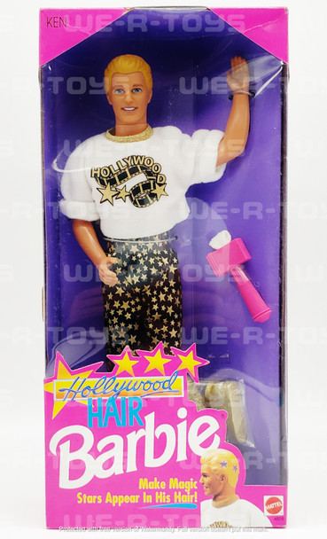 Barbie Hollywood Hair KEN Doll Magic Stars 1992 Mattel No. 4829 NRFB