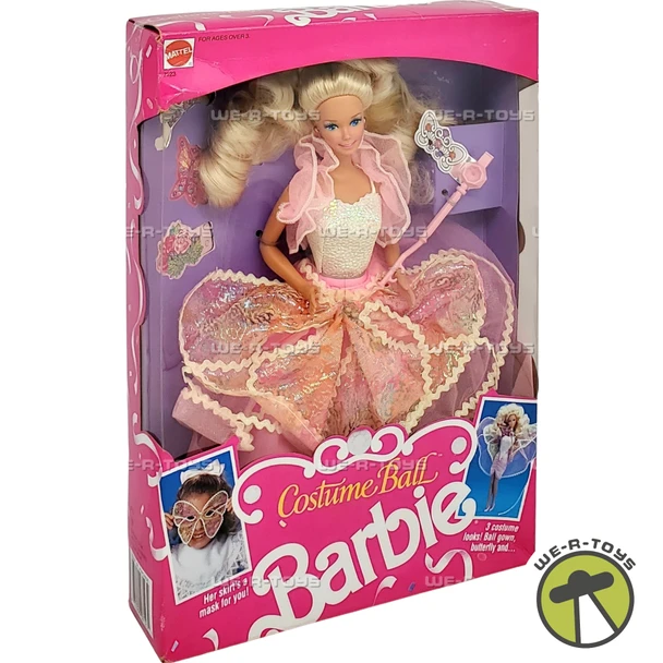 Costume Ball Barbie Doll 1991 Mattel No. 7123 NRFB