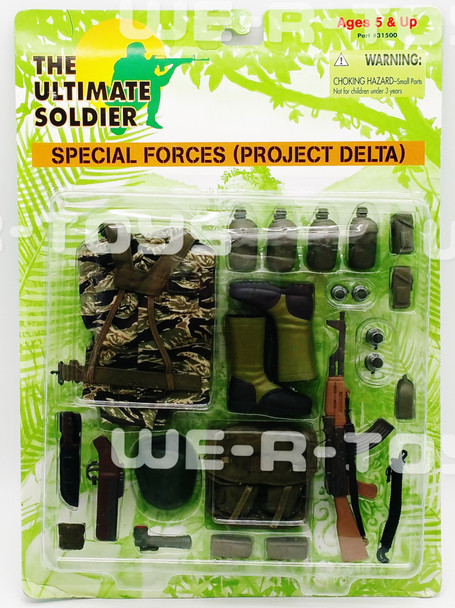 The Ultimate Soldier Special Forces Project Delta Accessories 1997 #31500 NRFP