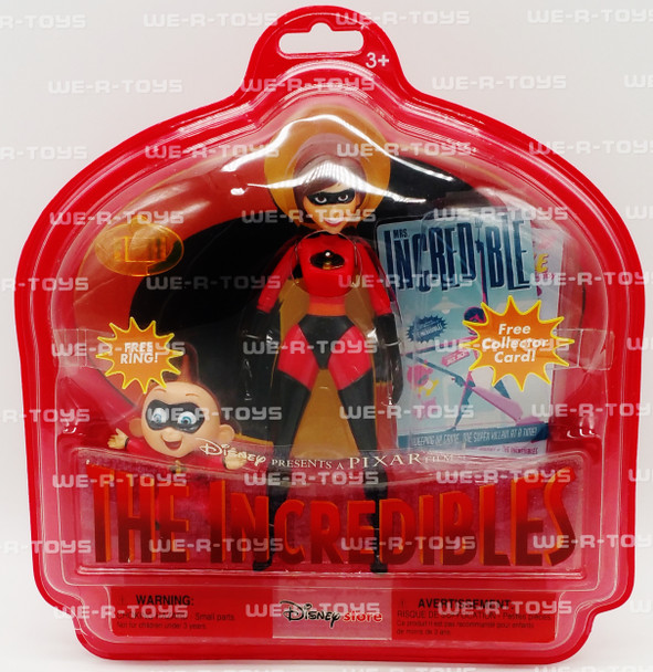 Disney Pixar's The Incredibles Mrs. Incredible & Jack-Jack Action Figures NRFP
