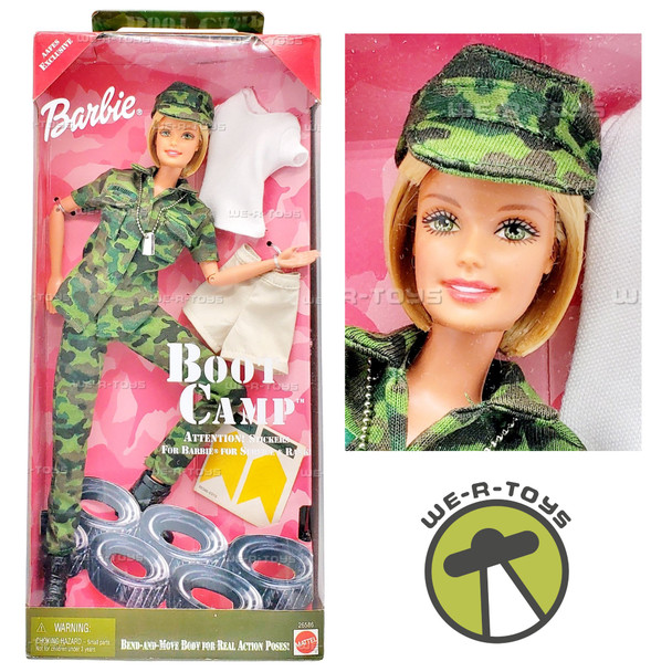 Boot Camp Barbie Doll AAFES Exclusive 1999 Mattel 26586