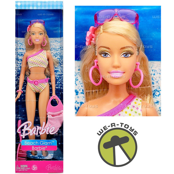 Beach Glam Barbie Doll 2006 Mattel K8383