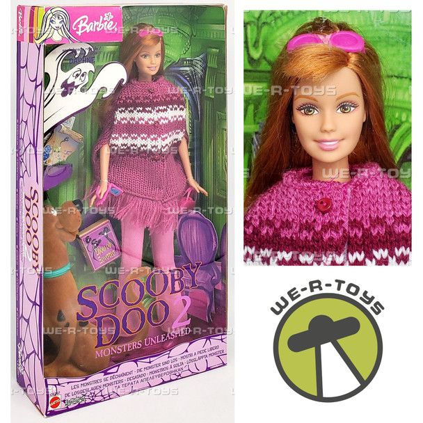Barbie Doll as Daphne in Scooby-Doo 2 Monsters Unleashed Doll 2003 Mattel New