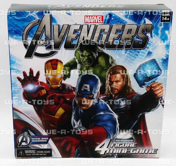 Marvel's Avengers Heroclix 4 Figure Mini-Game NECA 2012 NRFB