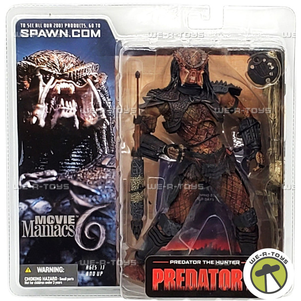 Movie Maniacs Series 6 Predator 2 City Hunter Action Figure 2003 McFarlane Toys