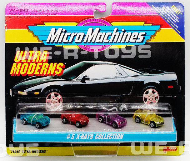 Micro Machines Ultra Moderns #5 X-Rays Collection Galoob 1993 No. 75030 NEW