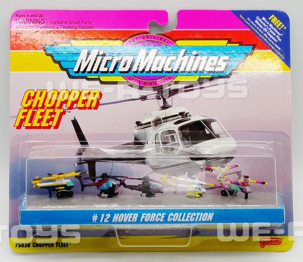 Micro Machines Chopper Fleet #12 Hover Force Collection Galoob 1993 NEW