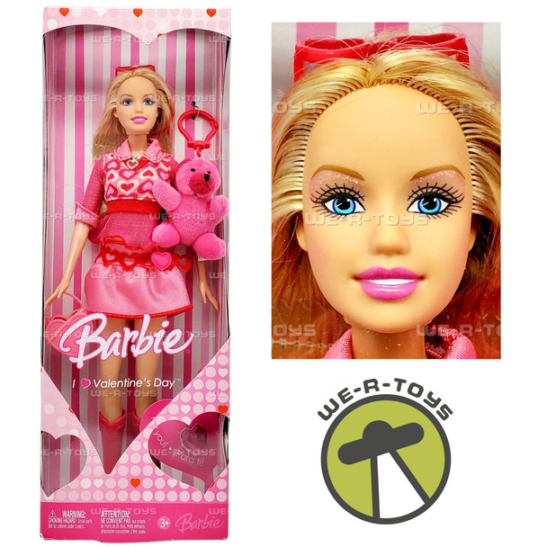 I Love Valentine's Day Barbie Doll 2006 Mattel J9191