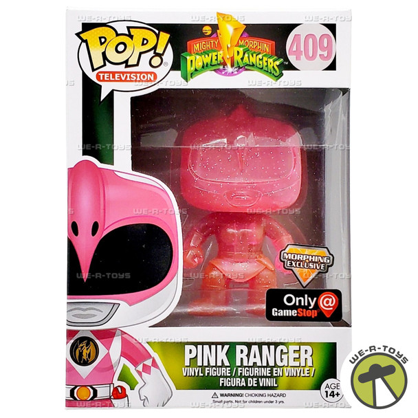 Funko POP Television Power Rangers Pink Ranger 409 Morphing Exclusive Figure