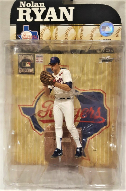 MLB McFarlane Toys MLB Cooperstown Collection Nolan Ryan Texas Rangers Action Figure