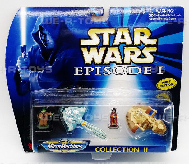 Micro Machines Star Wars Episode I Collection II Vehicles Galoob 1998 #66500 NEW