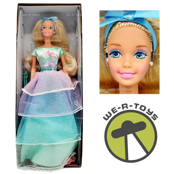 Spring Tea Party Barbie Doll Blonde Avon Exclusive 1997 Mattel 18656 NEW