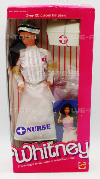 Barbie Nurse Whitney Doll 1987 Mattel #4405 NRFB