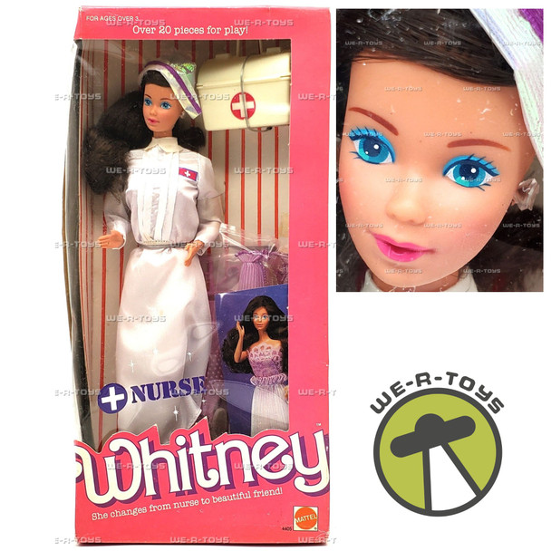 Barbie Nurse Whitney Doll 1987 Mattel #4405