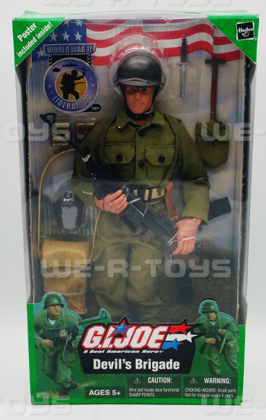 G.I. Joe WWII Liberators Devil's Brigade Action Figure Hasbro 2003 No. 81952 NEW