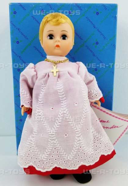 Madame Alexander Altar Boy 8" Doll 1990 No. 311 Blond Hair Blue Eyes NEW