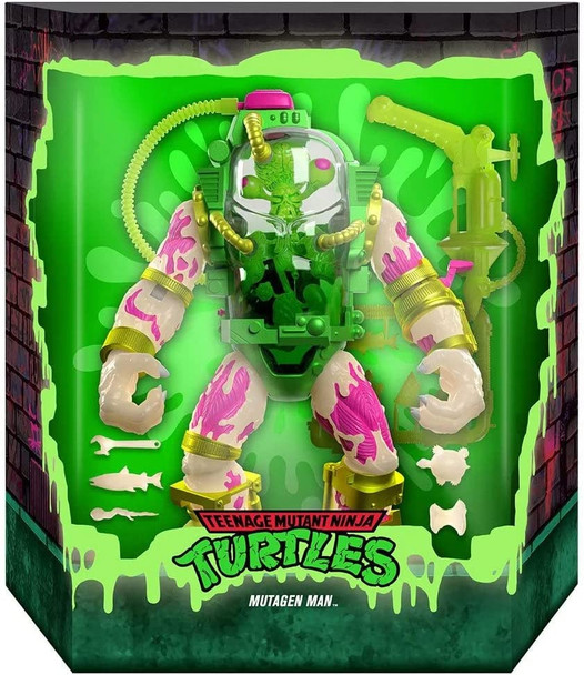 Super7 Exclusive TMNT Ultimates Glow in the Dark Mutagen Man 7" Action Figure