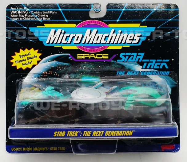Micro Machines Space Star Trek The Next Generations #3 Galoob 1993 No. 65825 NEW