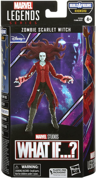 Marvel Legends Series MCU Disney+ What If...? Zombie Scarlet Witch Action Figure