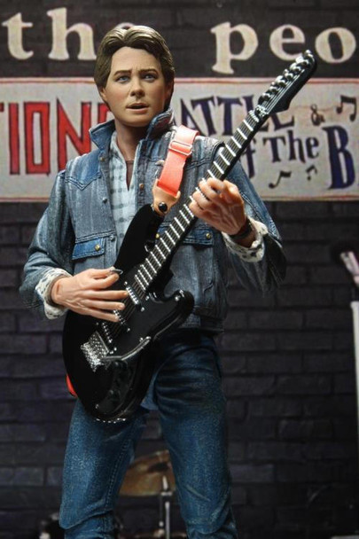 Back to the Future Neca Reel Toys Back to the Future Ultimate Marty McFly 'Audition' 7" Figure