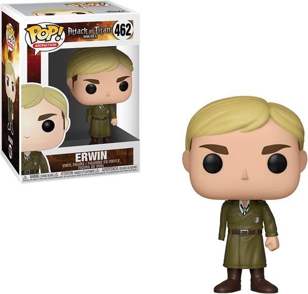 Funko Pop! Animation Attack on Titan #462 Erwin Vinyl Pop Figure