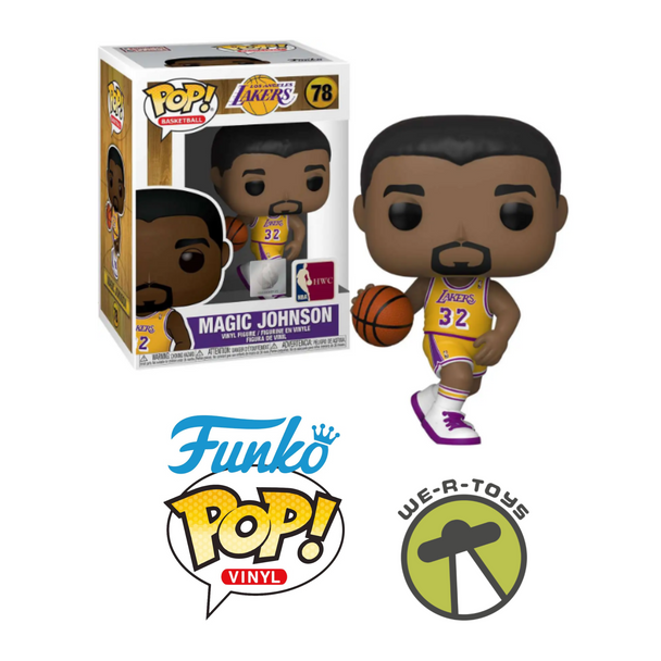 Funko Pop! Basketball NBA 78 Magic Johnson Los Angeles Lakers Vinyl Figure 2022