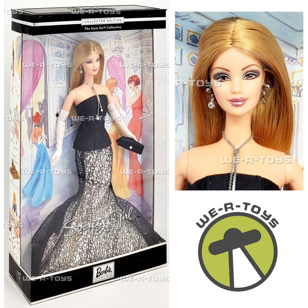 Society Girl Barbie Doll 2001 Barbie Collectibles Mattel 56203