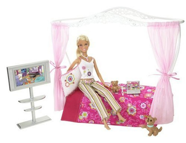 Barbie My House Bedroom & Doll 2007