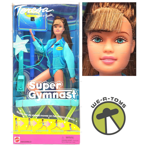 Barbie Super Gymnast Teresa Doll Mattel 2001 No. 55292