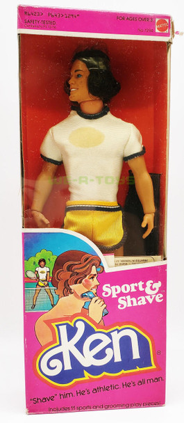 Barbie Ken Sport & Shave Doll Mattel 1979 No. 1294 NEW