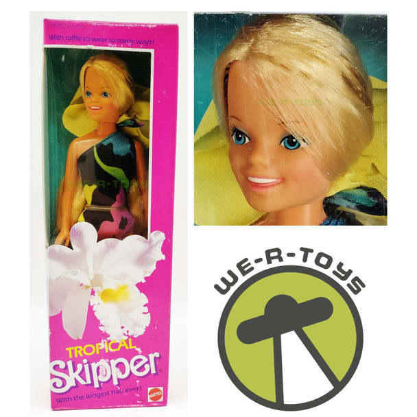 Barbie Tropical Skipper Doll 1985 Mattel No. 1021 NEW