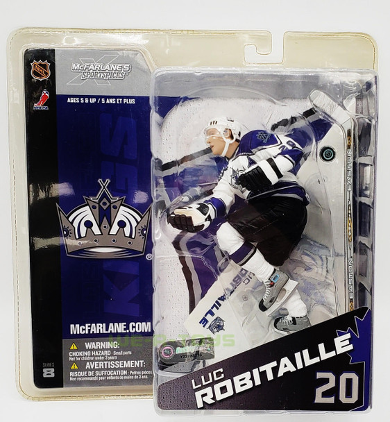 NHL Los Angeles Kings #20 Luc Robitaille Action Figure McFarlane Toys 2004 NEW